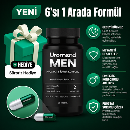 Uromend Prostat - Mesane 6'lı Formülü