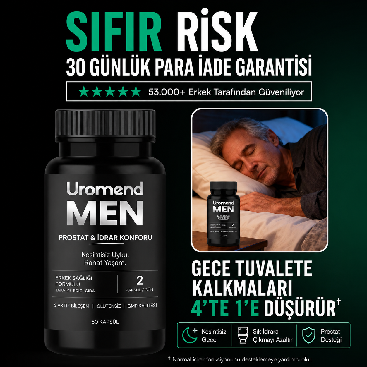 Uromend Prostat - Mesane 6'lı Formülü